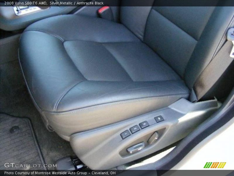 Silver Metallic / Anthracite Black 2008 Volvo S80 T6 AWD
