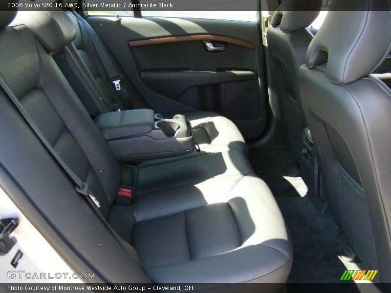 Silver Metallic / Anthracite Black 2008 Volvo S80 T6 AWD