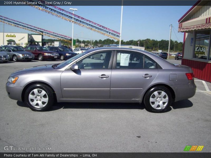 Steel Gray / Gray 2006 Hyundai Sonata GL