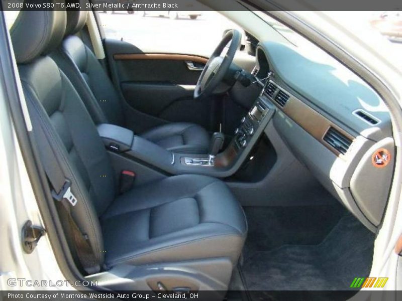 Silver Metallic / Anthracite Black 2008 Volvo S80 T6 AWD