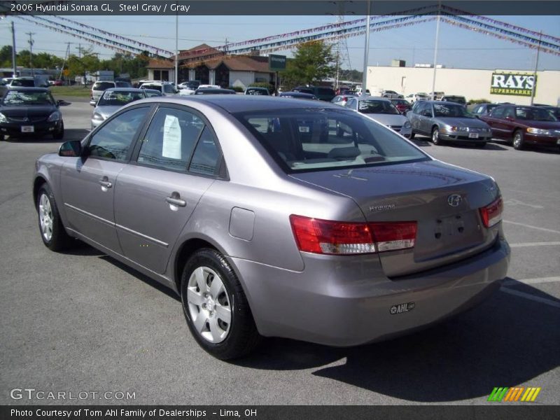 Steel Gray / Gray 2006 Hyundai Sonata GL