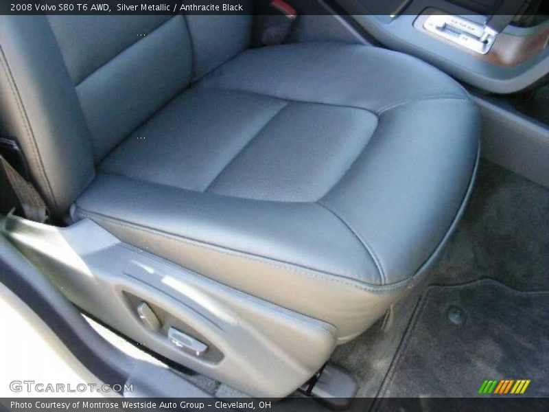 Silver Metallic / Anthracite Black 2008 Volvo S80 T6 AWD