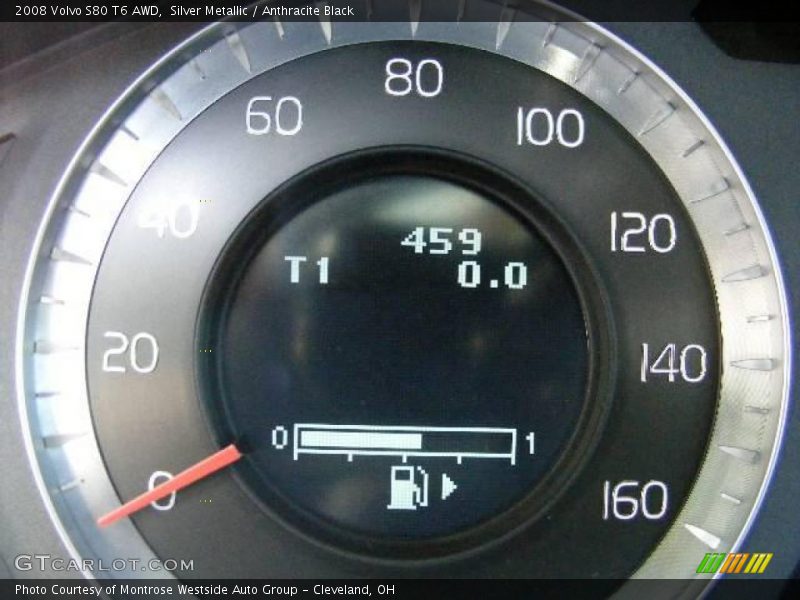 Silver Metallic / Anthracite Black 2008 Volvo S80 T6 AWD