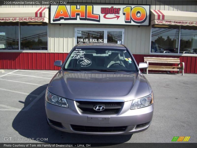 Steel Gray / Gray 2006 Hyundai Sonata GL