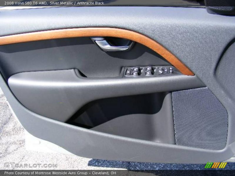 Silver Metallic / Anthracite Black 2008 Volvo S80 T6 AWD
