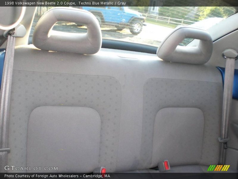 Techno Blue Metallic / Gray 1998 Volkswagen New Beetle 2.0 Coupe