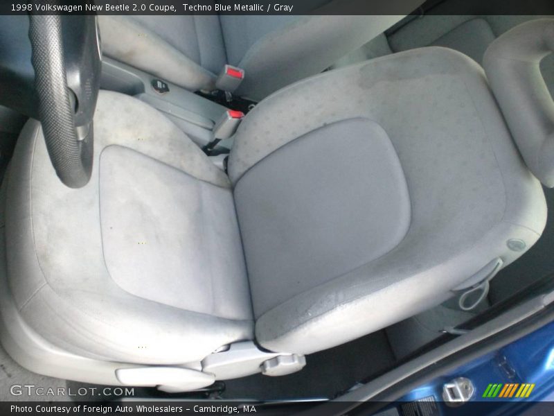 Techno Blue Metallic / Gray 1998 Volkswagen New Beetle 2.0 Coupe