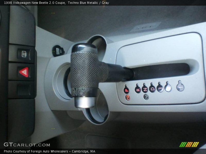Techno Blue Metallic / Gray 1998 Volkswagen New Beetle 2.0 Coupe