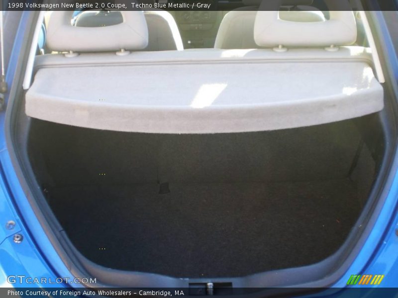 Techno Blue Metallic / Gray 1998 Volkswagen New Beetle 2.0 Coupe