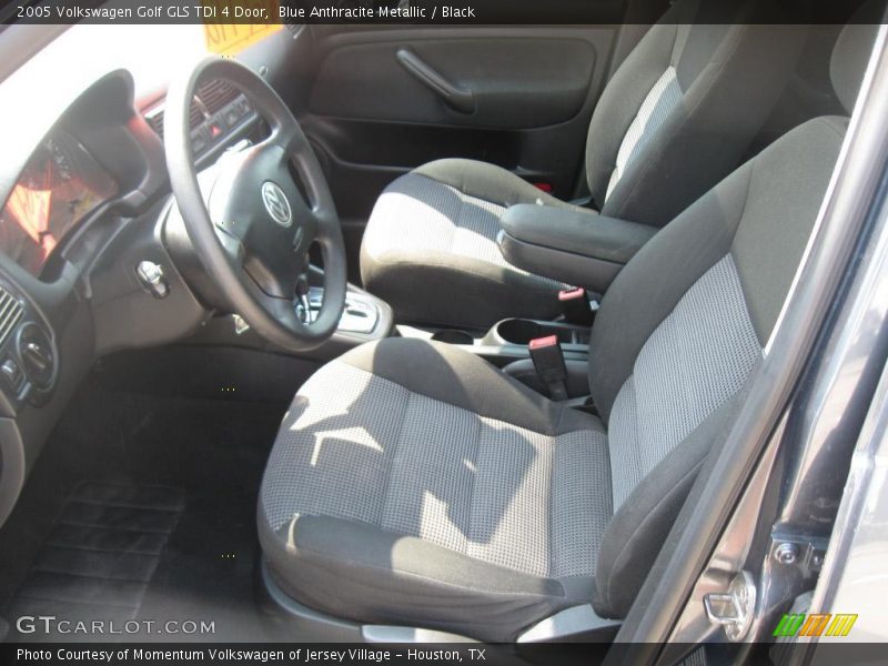 Blue Anthracite Metallic / Black 2005 Volkswagen Golf GLS TDI 4 Door