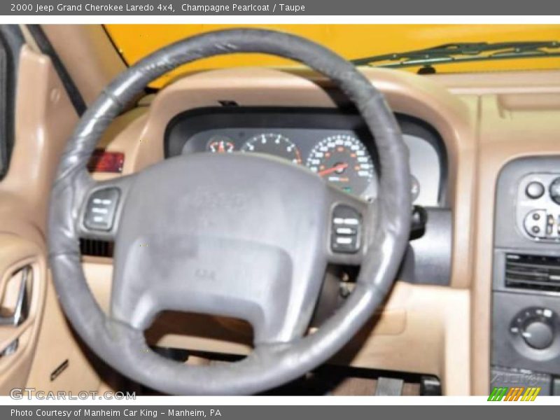 Champagne Pearlcoat / Taupe 2000 Jeep Grand Cherokee Laredo 4x4