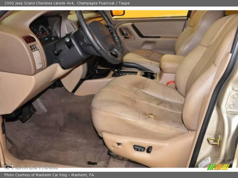 Champagne Pearlcoat / Taupe 2000 Jeep Grand Cherokee Laredo 4x4