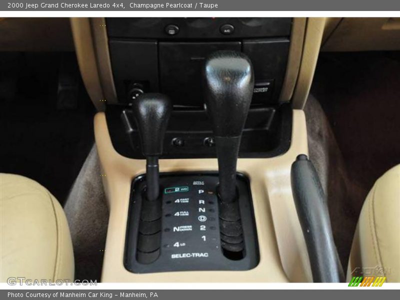 Champagne Pearlcoat / Taupe 2000 Jeep Grand Cherokee Laredo 4x4