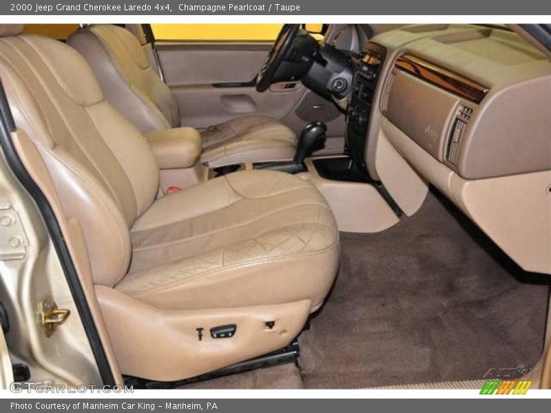 Champagne Pearlcoat / Taupe 2000 Jeep Grand Cherokee Laredo 4x4