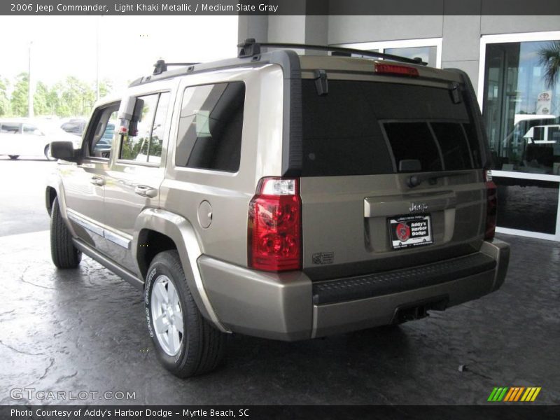 Light Khaki Metallic / Medium Slate Gray 2006 Jeep Commander
