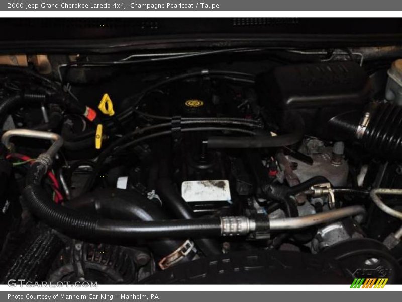 Champagne Pearlcoat / Taupe 2000 Jeep Grand Cherokee Laredo 4x4