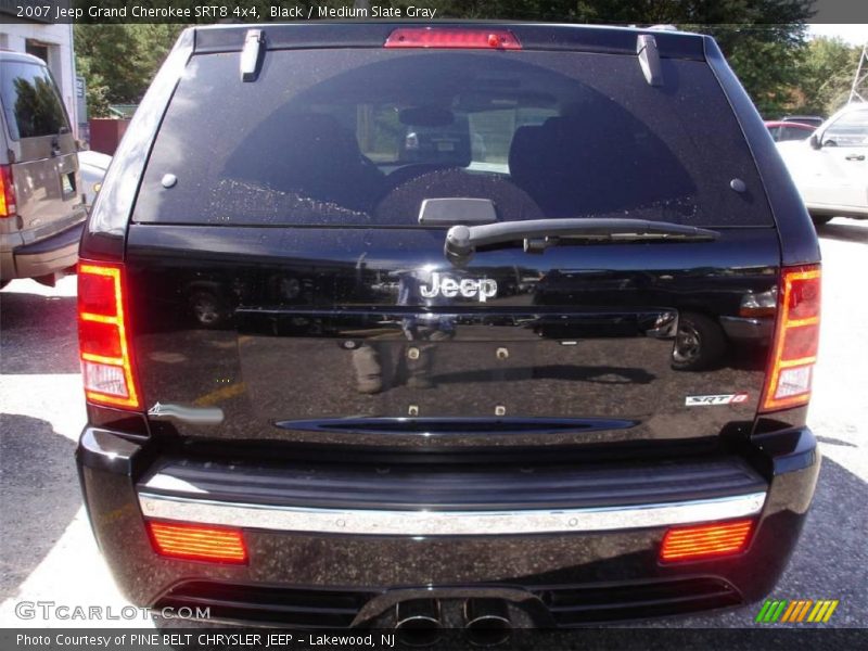 Black / Medium Slate Gray 2007 Jeep Grand Cherokee SRT8 4x4