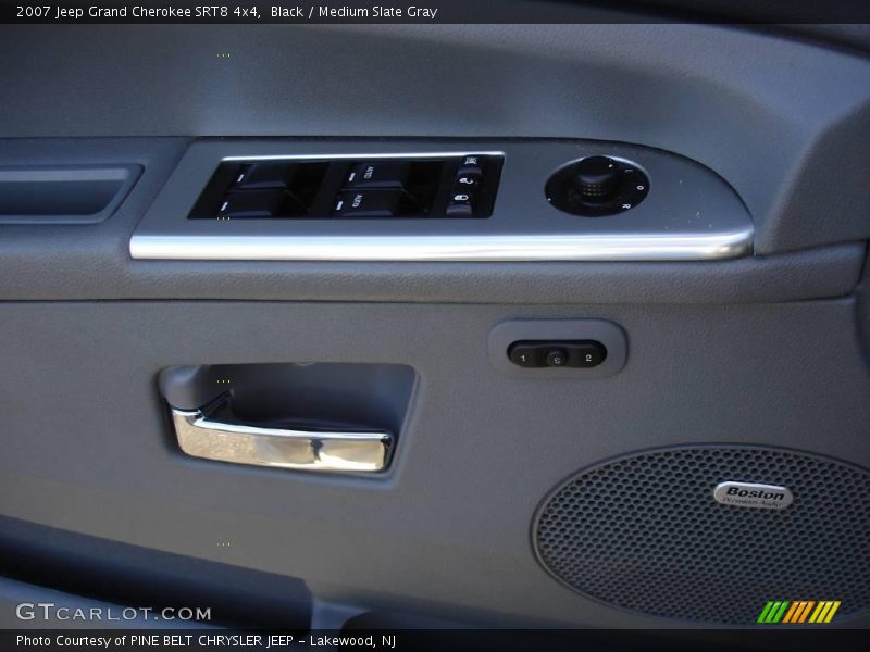 Black / Medium Slate Gray 2007 Jeep Grand Cherokee SRT8 4x4
