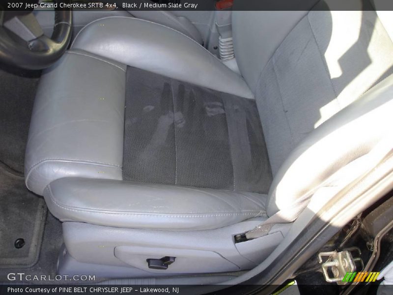 Black / Medium Slate Gray 2007 Jeep Grand Cherokee SRT8 4x4