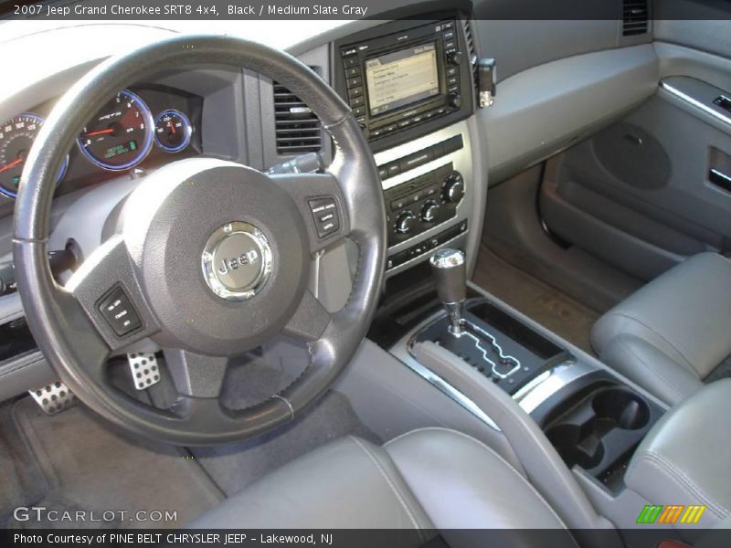 Black / Medium Slate Gray 2007 Jeep Grand Cherokee SRT8 4x4