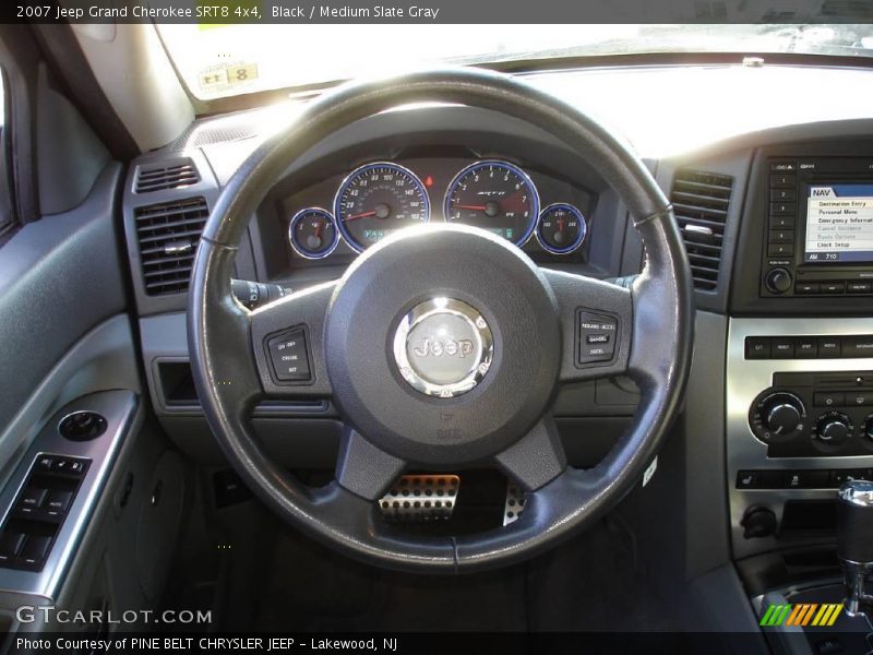 Black / Medium Slate Gray 2007 Jeep Grand Cherokee SRT8 4x4