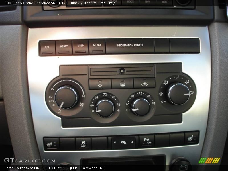 Black / Medium Slate Gray 2007 Jeep Grand Cherokee SRT8 4x4