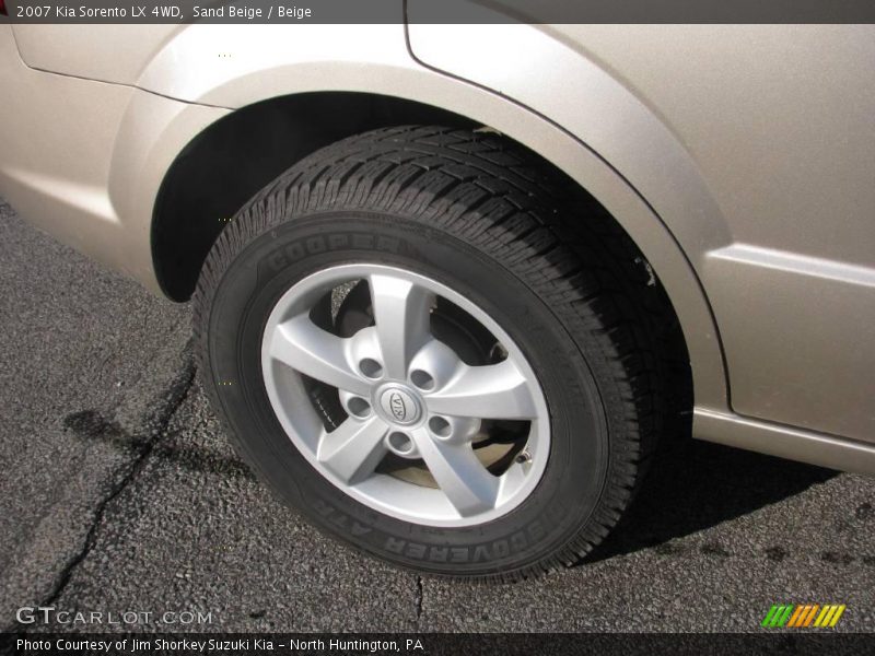 Sand Beige / Beige 2007 Kia Sorento LX 4WD