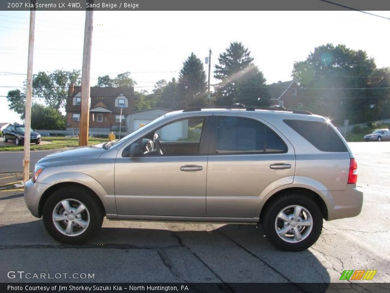 Sand Beige / Beige 2007 Kia Sorento LX 4WD