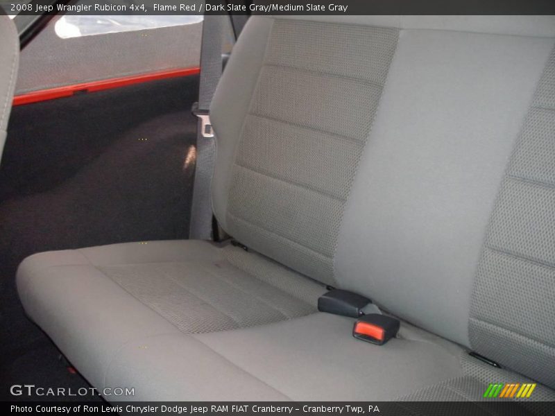 Flame Red / Dark Slate Gray/Medium Slate Gray 2008 Jeep Wrangler Rubicon 4x4