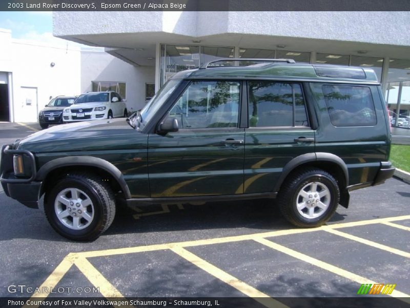 Epsom Green / Alpaca Beige 2003 Land Rover Discovery S