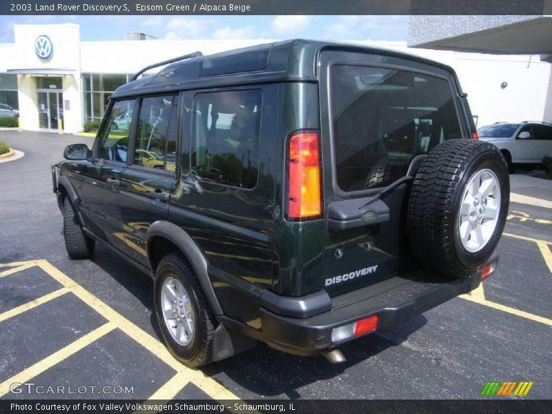 Epsom Green / Alpaca Beige 2003 Land Rover Discovery S