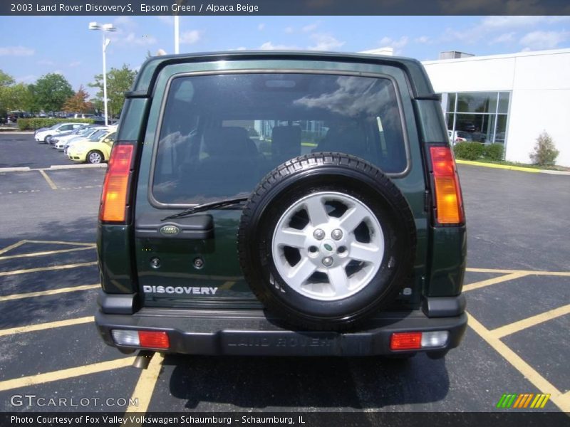 Epsom Green / Alpaca Beige 2003 Land Rover Discovery S