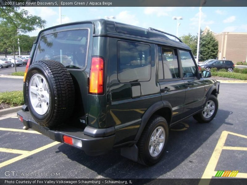 Epsom Green / Alpaca Beige 2003 Land Rover Discovery S