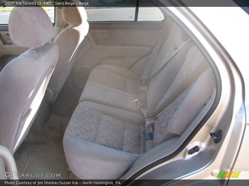 Sand Beige / Beige 2007 Kia Sorento LX 4WD