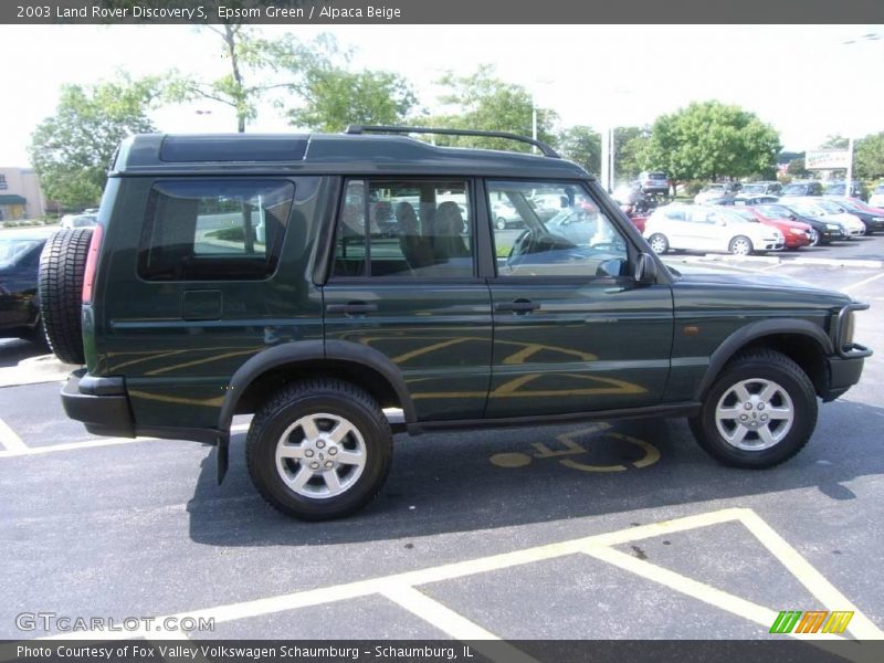 Epsom Green / Alpaca Beige 2003 Land Rover Discovery S