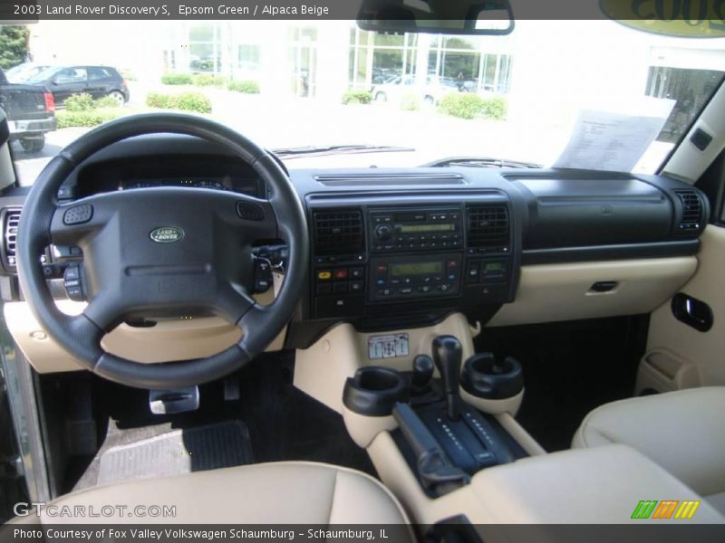 Epsom Green / Alpaca Beige 2003 Land Rover Discovery S