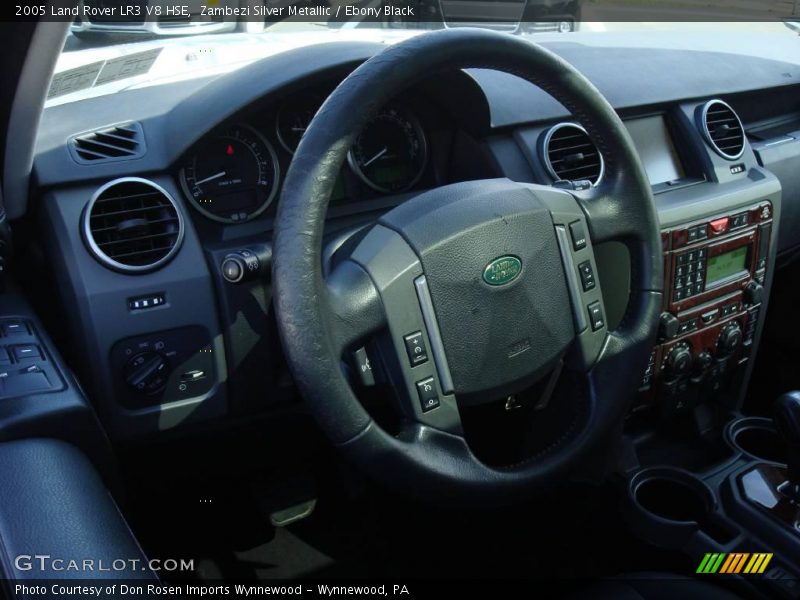 Zambezi Silver Metallic / Ebony Black 2005 Land Rover LR3 V8 HSE