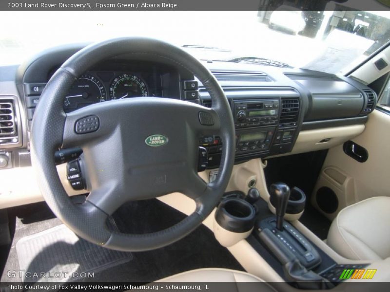 Epsom Green / Alpaca Beige 2003 Land Rover Discovery S