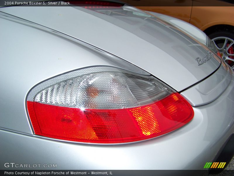 Silver / Black 2004 Porsche Boxster S