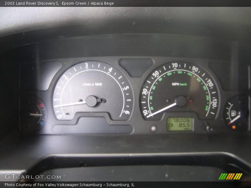 Epsom Green / Alpaca Beige 2003 Land Rover Discovery S