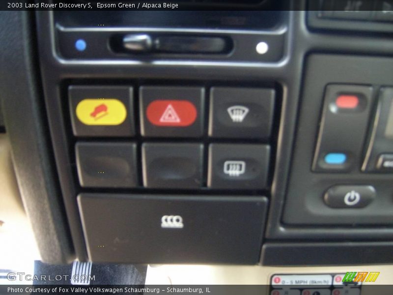 Epsom Green / Alpaca Beige 2003 Land Rover Discovery S