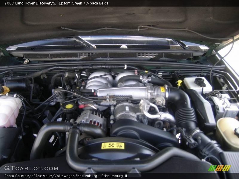 Epsom Green / Alpaca Beige 2003 Land Rover Discovery S