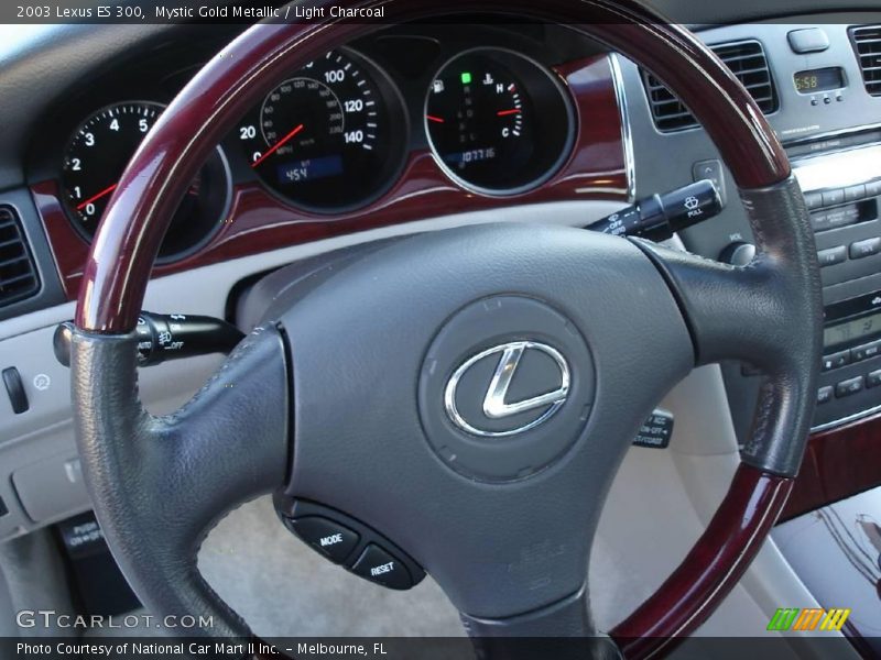 Mystic Gold Metallic / Light Charcoal 2003 Lexus ES 300