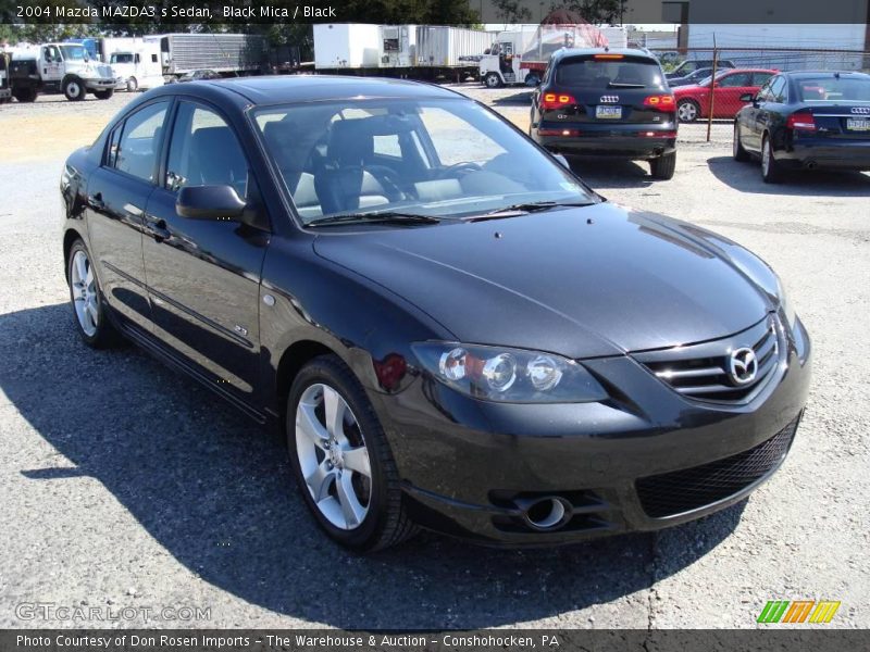 Black Mica / Black 2004 Mazda MAZDA3 s Sedan