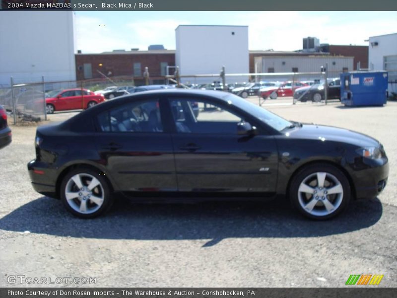 Black Mica / Black 2004 Mazda MAZDA3 s Sedan