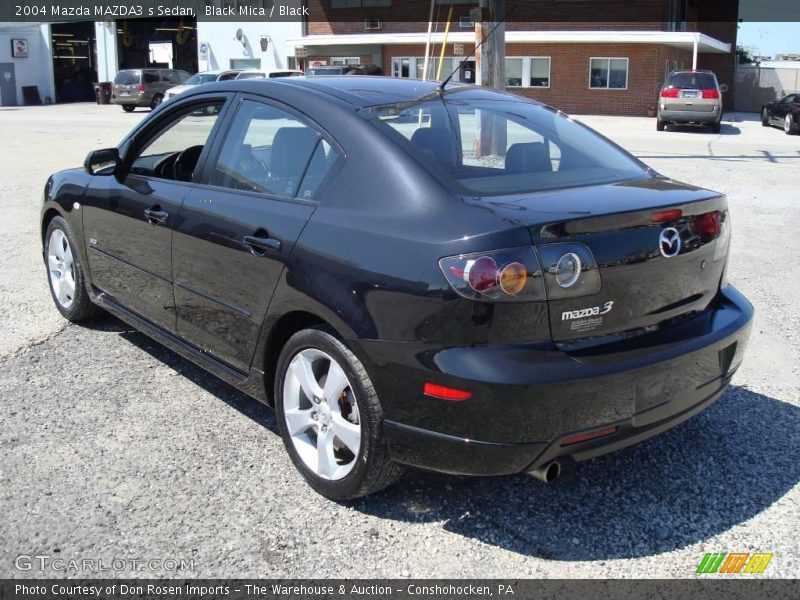 Black Mica / Black 2004 Mazda MAZDA3 s Sedan