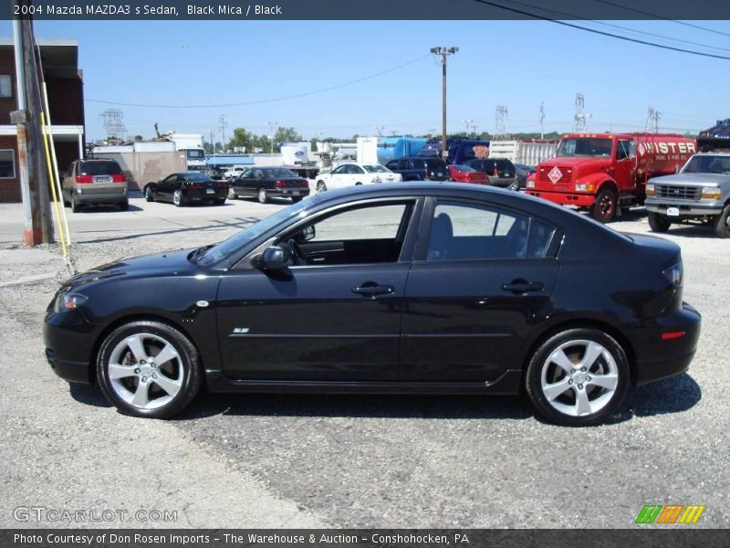Black Mica / Black 2004 Mazda MAZDA3 s Sedan