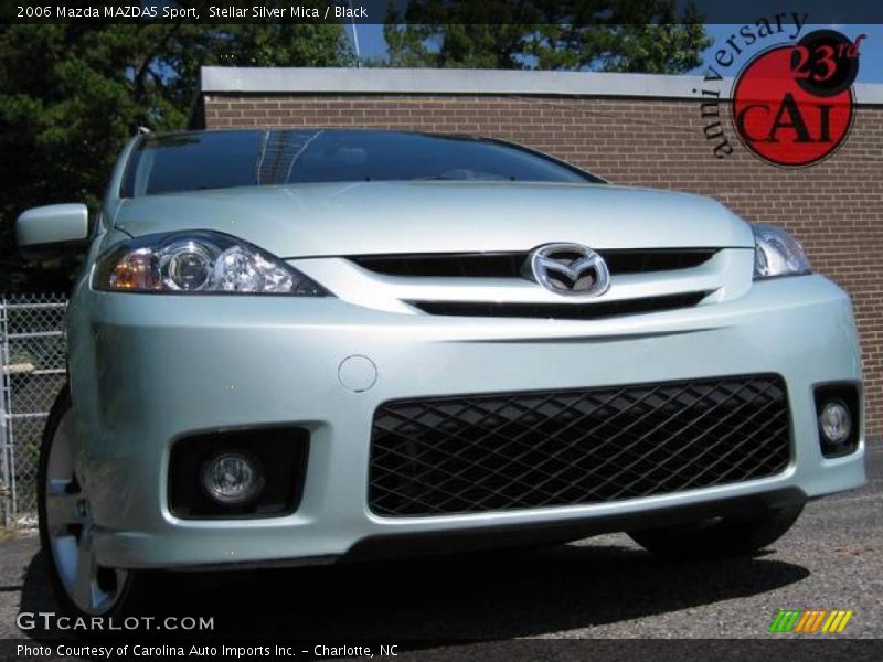 Stellar Silver Mica / Black 2006 Mazda MAZDA5 Sport