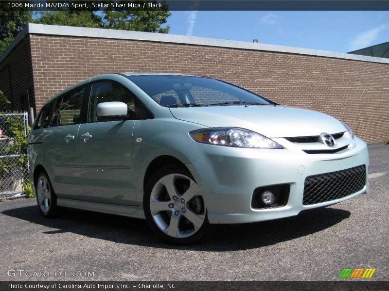 Stellar Silver Mica / Black 2006 Mazda MAZDA5 Sport