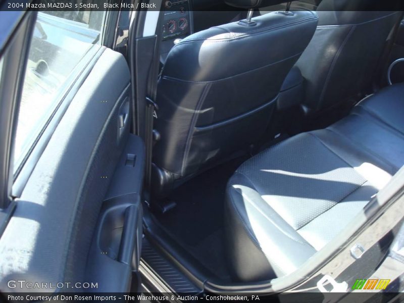 Black Mica / Black 2004 Mazda MAZDA3 s Sedan